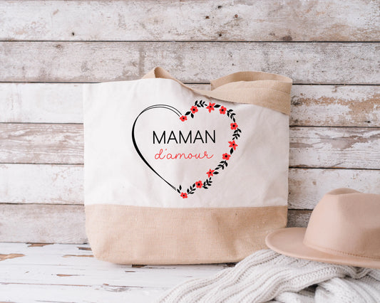 Sac shopping maman d'amour