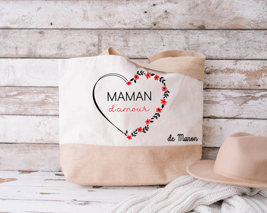 Sac shopping maman d'amour