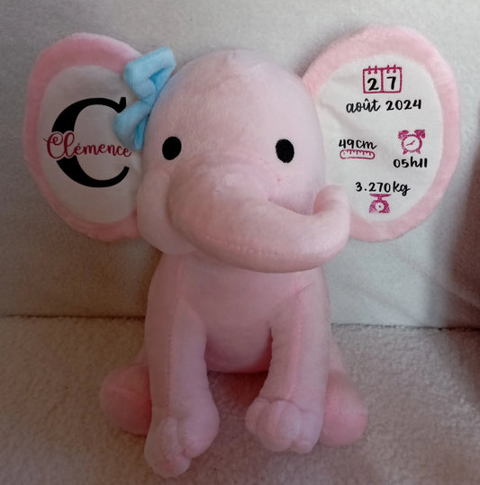 Peluche éléphant